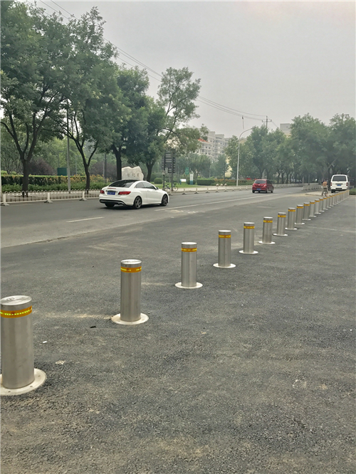 山东全自动升降柱案例